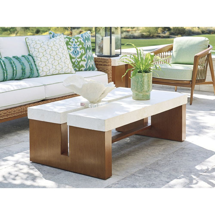 Outdoor Coffee Tables Rectangular Cocktail Table - 3350 Dark Brown