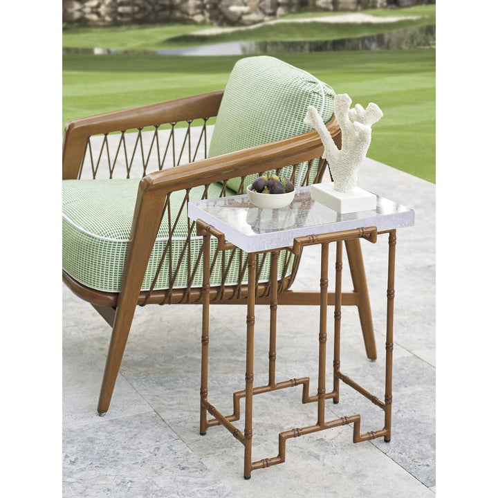 Outdoor Side Tables Accent Table - 3350 Dark Brown