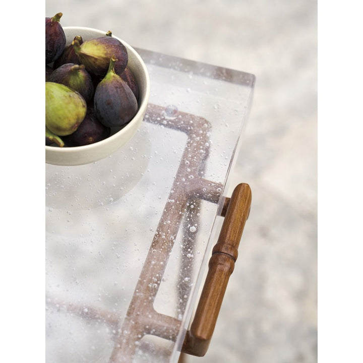 Outdoor Side Tables Accent Table - 3350 Dark Brown