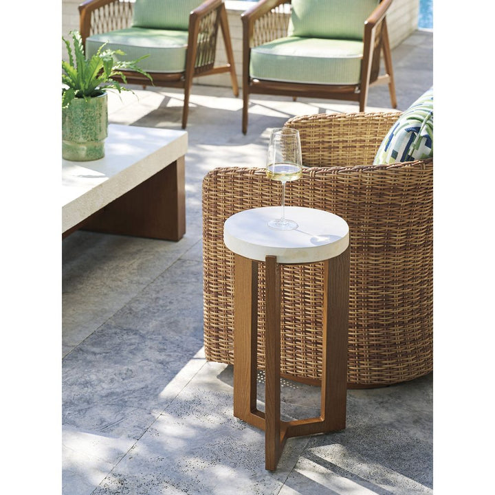 Outdoor Side Tables Accent Table - 3350 Dark Brown
