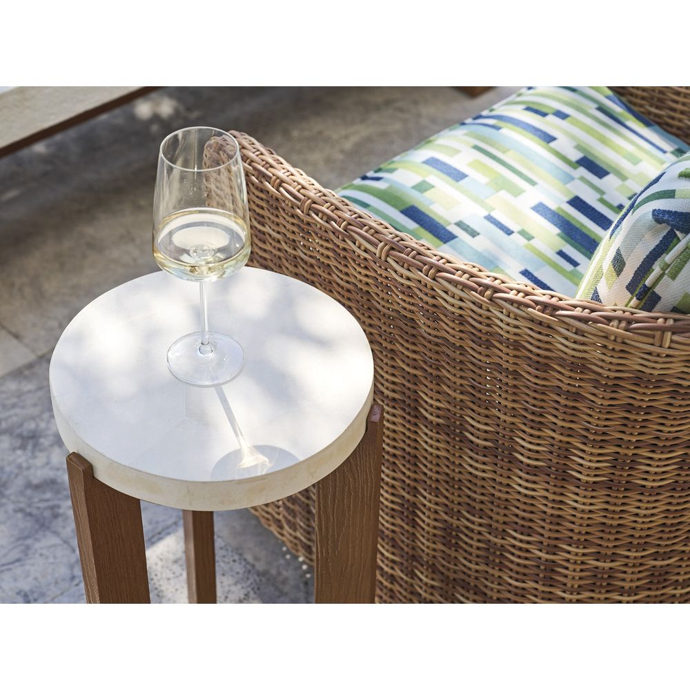 Outdoor Side Tables Accent Table - 3350 Dark Brown