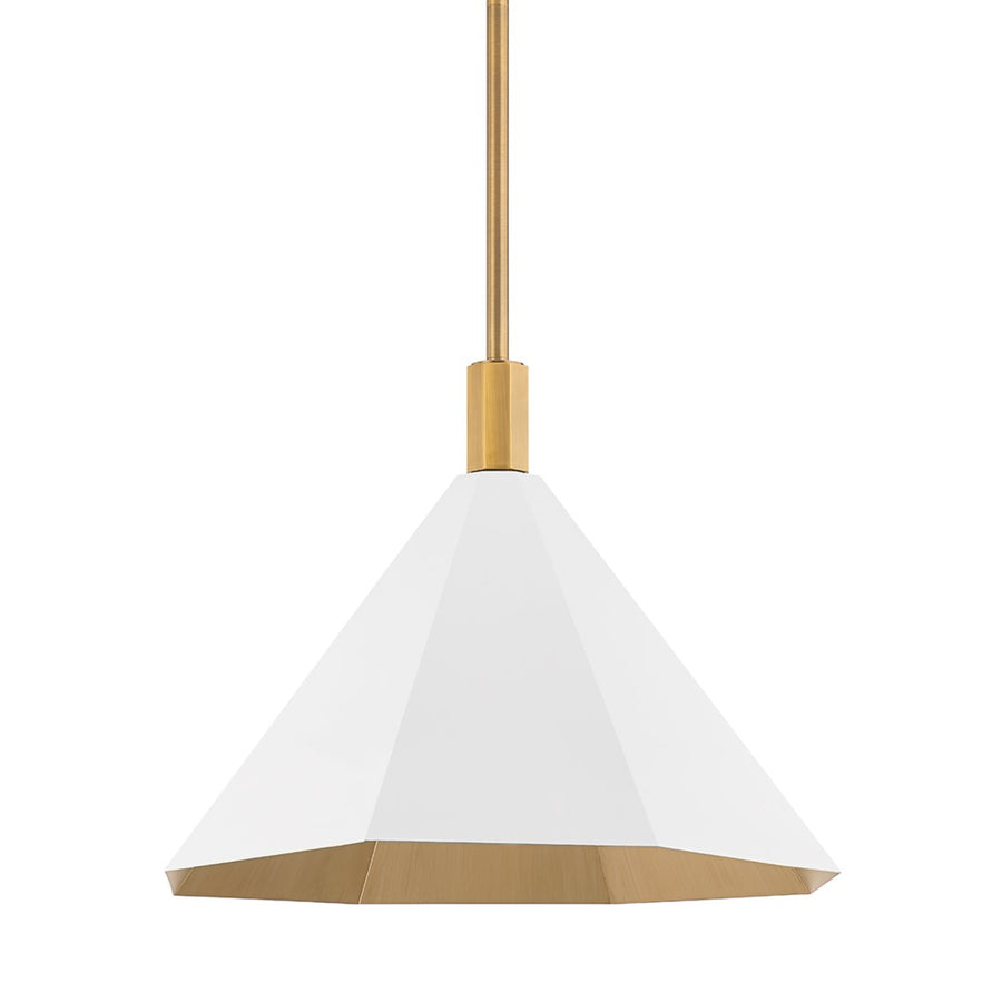 Huntley Pendant-Troy Lighting-TROY-F8322-PBR/SWH-PendantsSoft White-1-France and Son