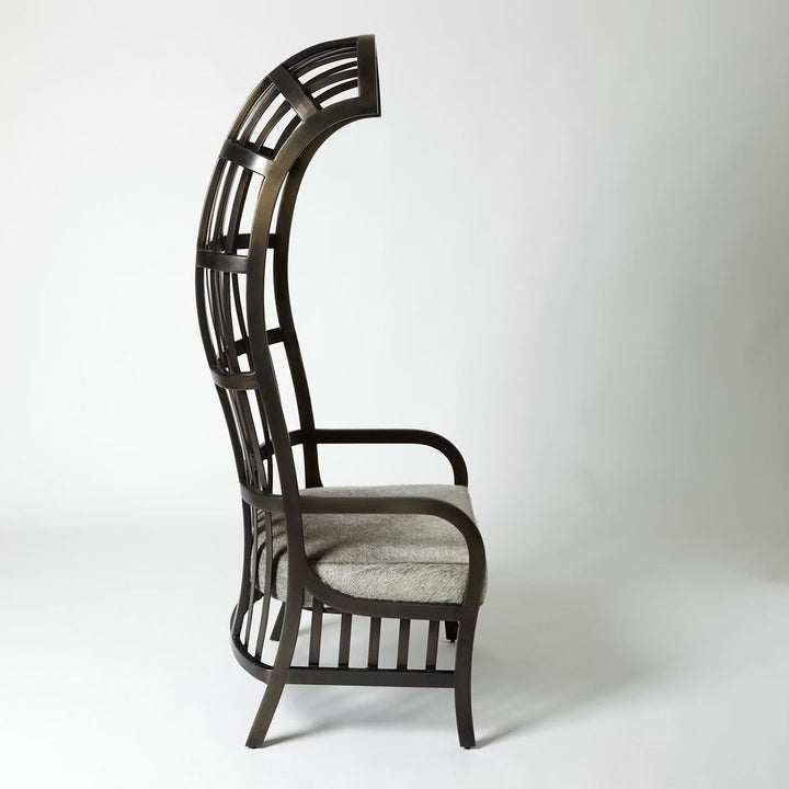 Cascade Chair w/Grey Hair-on-Hide