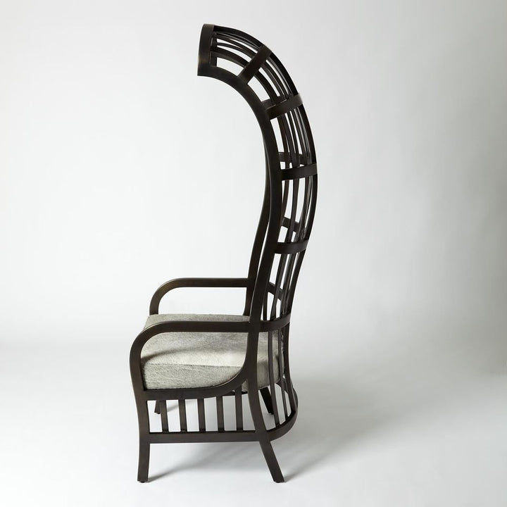 Cascade Chair w/Grey Hair-on-Hide