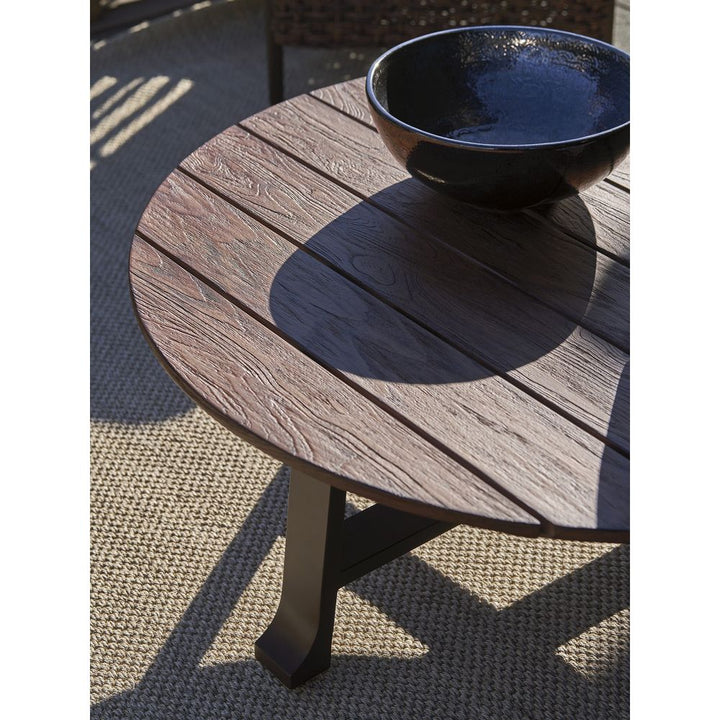 Round Cocktail Table - 3350 Dark Brown