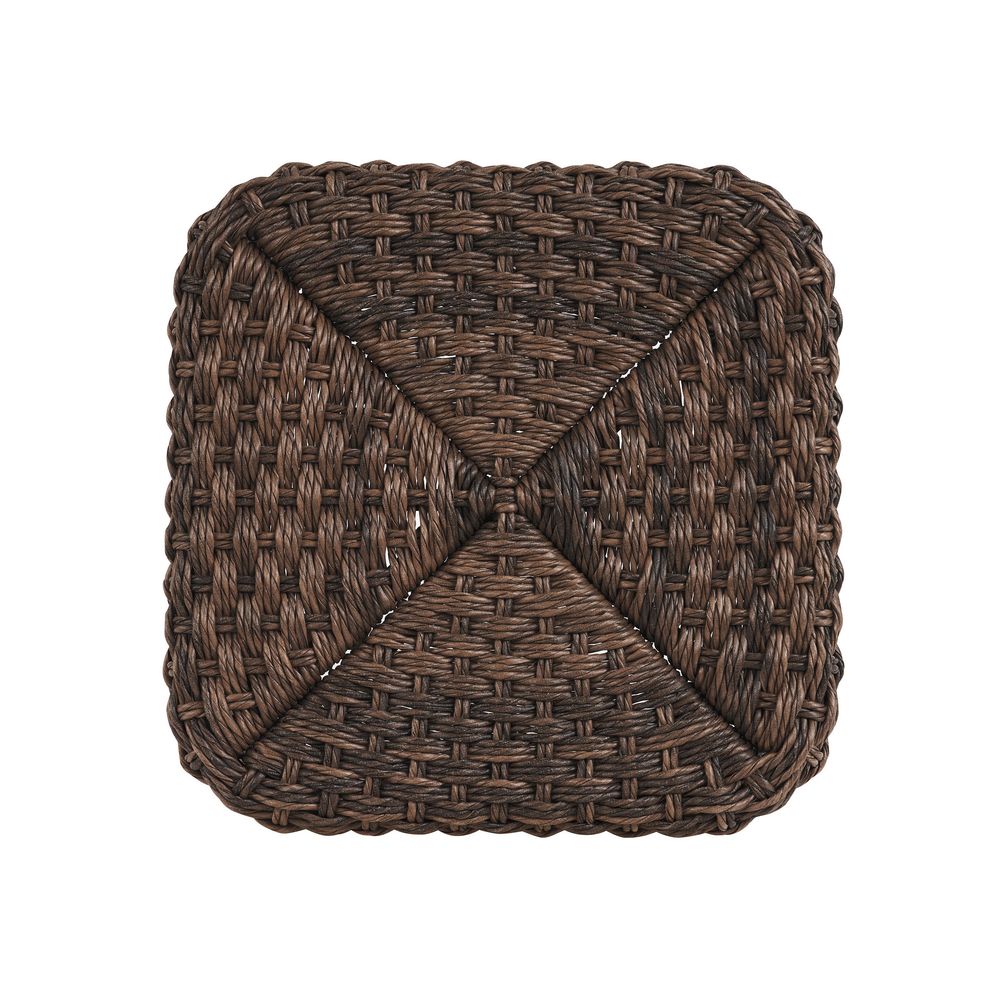 Outdoor Coffee Tables Small Ottoman - 3350 Dark Brown