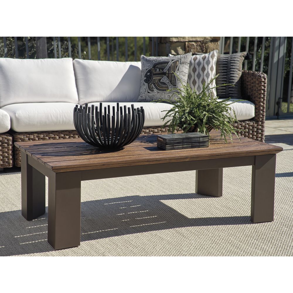 Outdoor Coffee Tables Rect Cocktail Table - 3350 Dark Brown