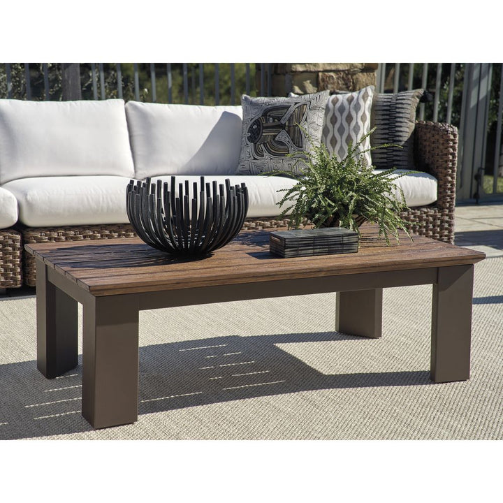 Outdoor Coffee Tables Rect Cocktail Table - 3350 Dark Brown