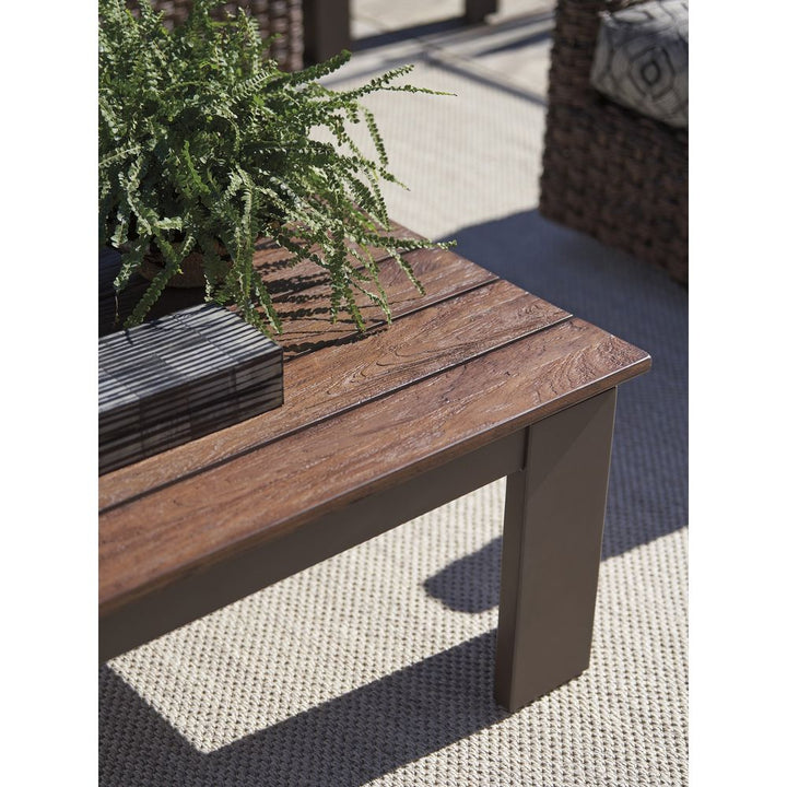Rect Cocktail Table - 3350 Dark Brown