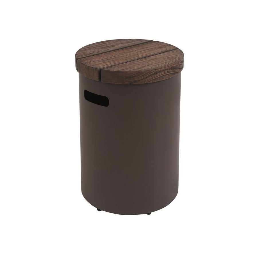 Outdoor Side Tables Round Table - 3350 Dark Brown