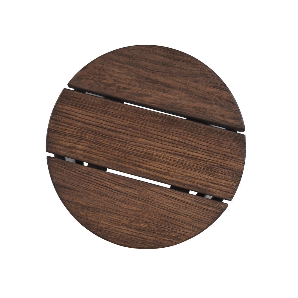 Outdoor Side Tables Round Table - 3350 Dark Brown