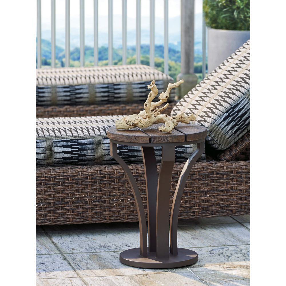 Outdoor Side Tables Accent Table - 3350 Dark Brown