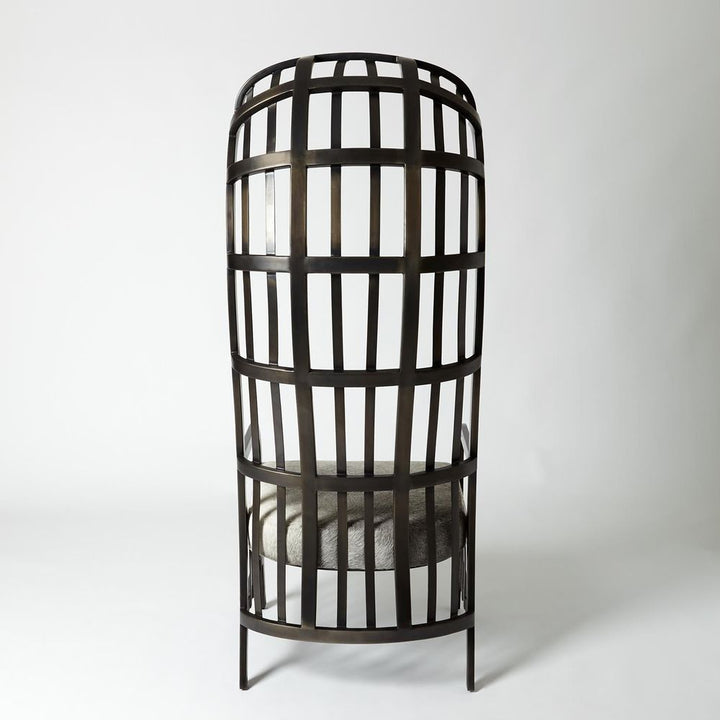 Cascade Chair w/Grey Hair-on-Hide