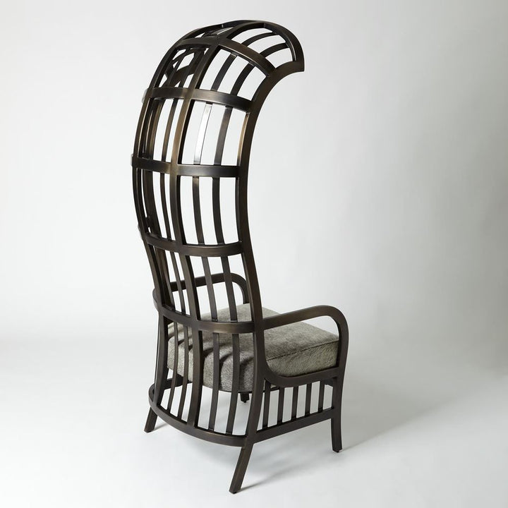 Cascade Chair w/Grey Hair-on-Hide