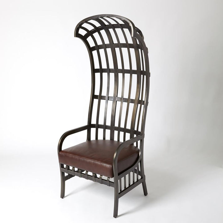 Cascade Chair w/Grey Hair-on-Hide
