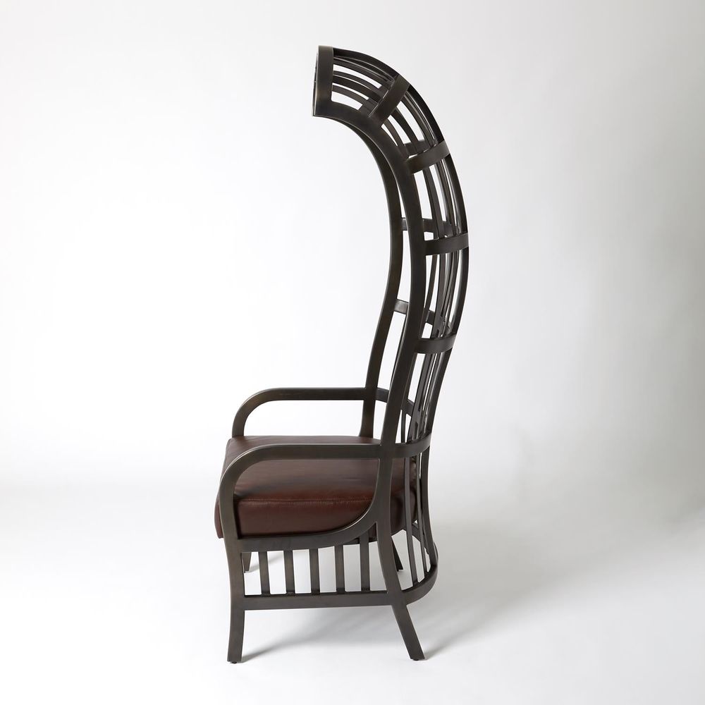 Cascade Chair w/Grey Hair-on-Hide
