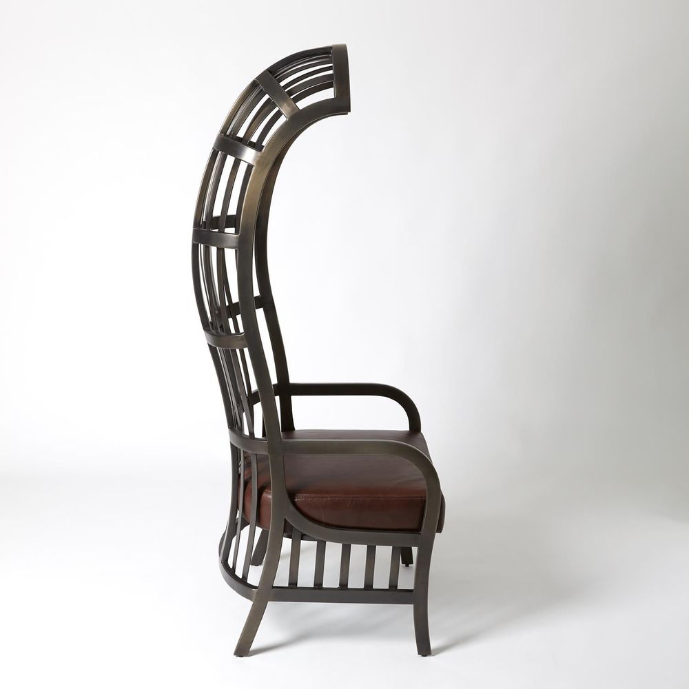 Cascade Chair w/Grey Hair-on-Hide