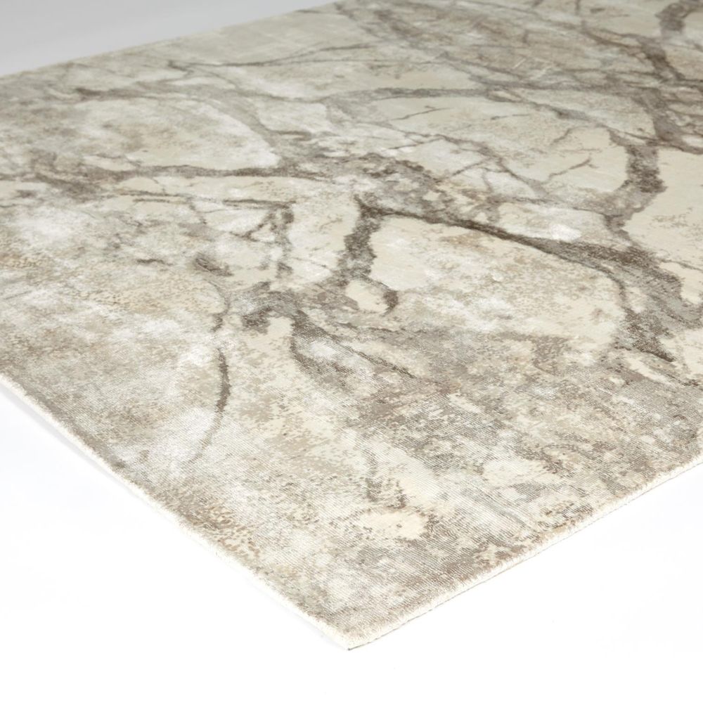 Mirror Match Marble Rug-Neutrals-5 x 8
