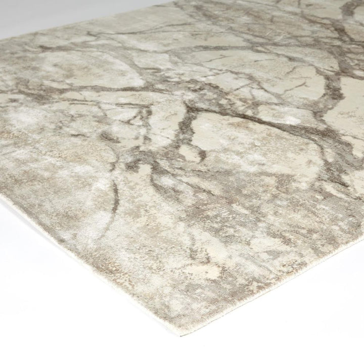 Mirror Match Marble Rug-Neutrals-5 x 8