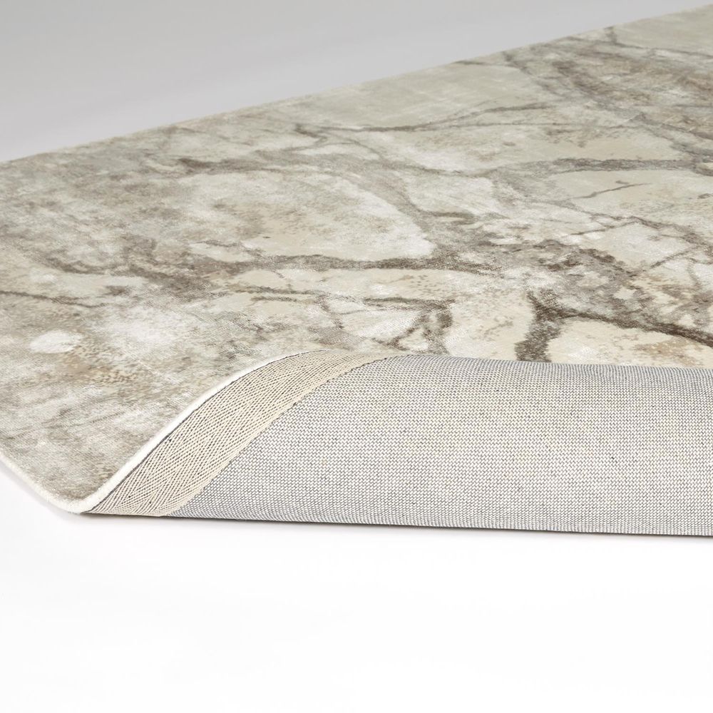 Mirror Match Marble Rug-Neutrals-5 x 8