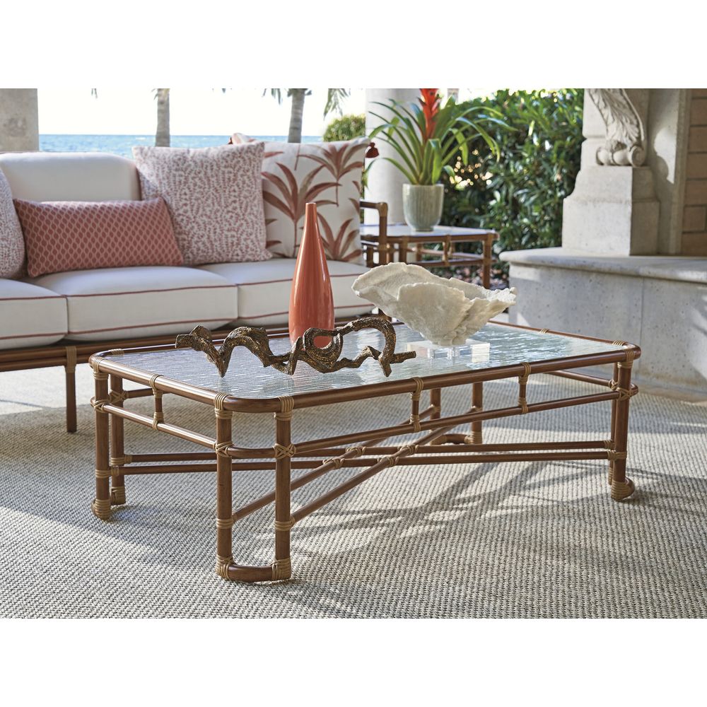 Outdoor Coffee Tables Rectangular Cocktail Table - 3360 Medium Brown