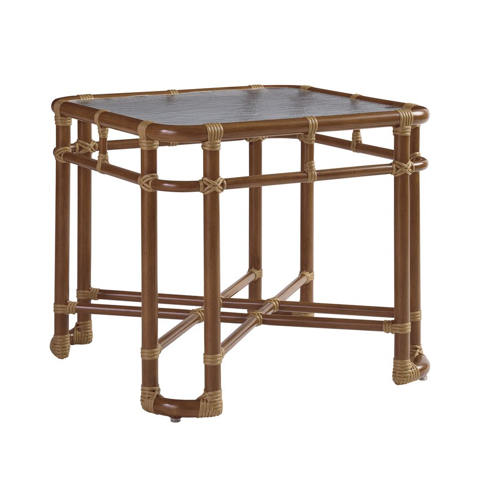 Outdoor Side Tables Square End Table - 3360 Medium Brown