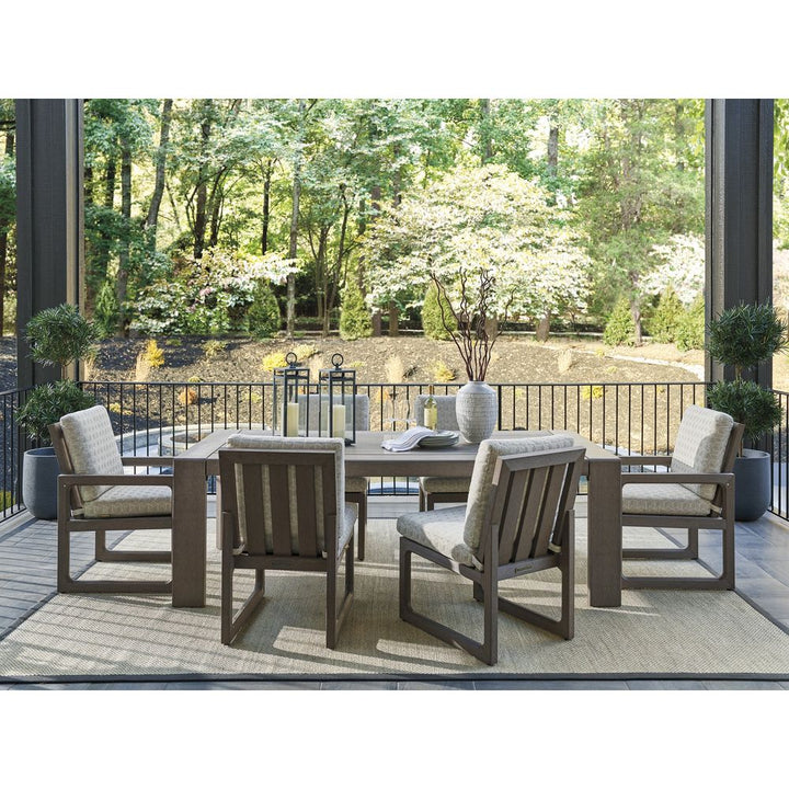 Outdoor Dining Tables Rectangular Dining Table - 3370 Brown