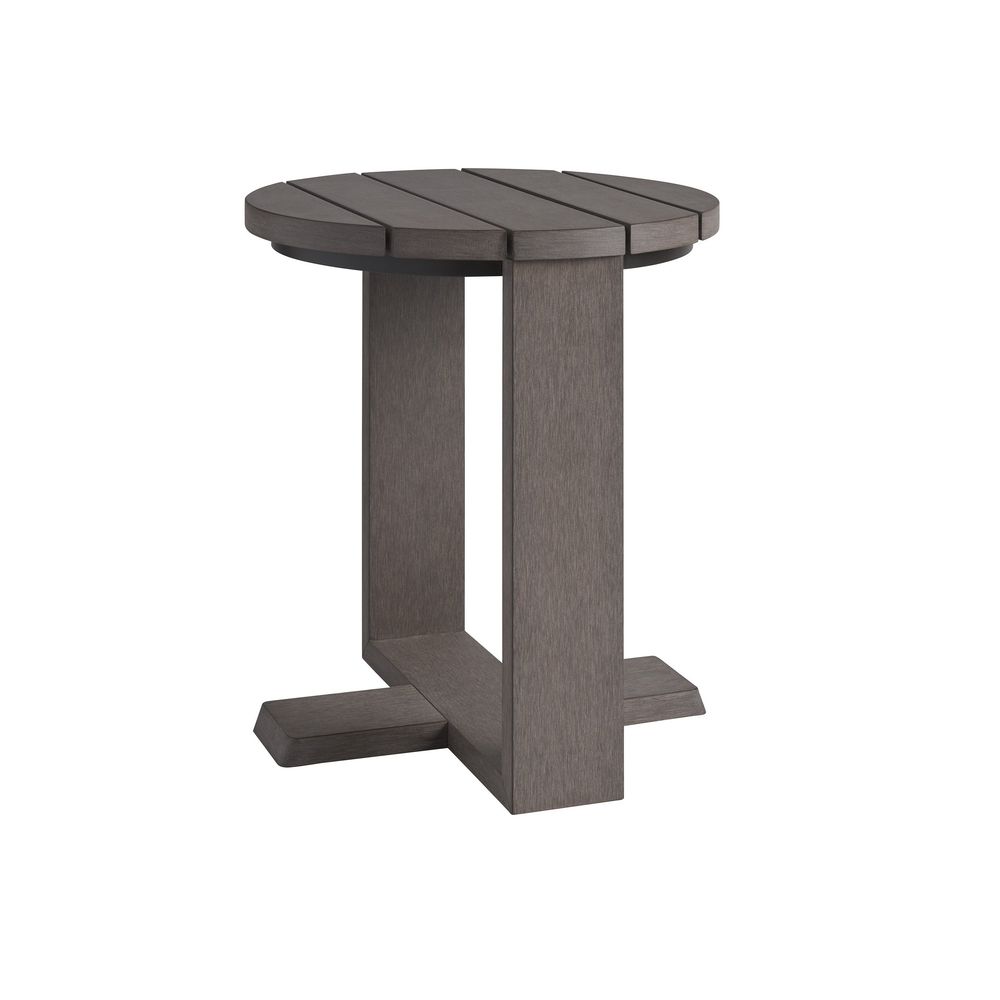 Outdoor Side Tables Round Table - 3370 Brown