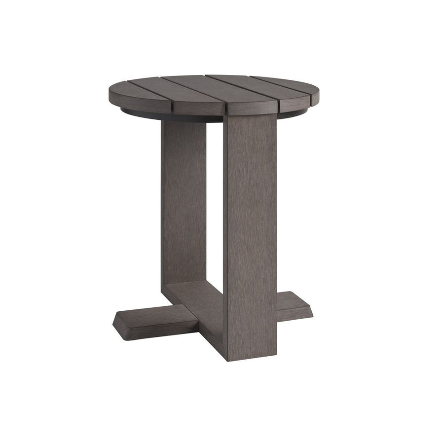Outdoor Side Tables Round Table - 3370 Brown