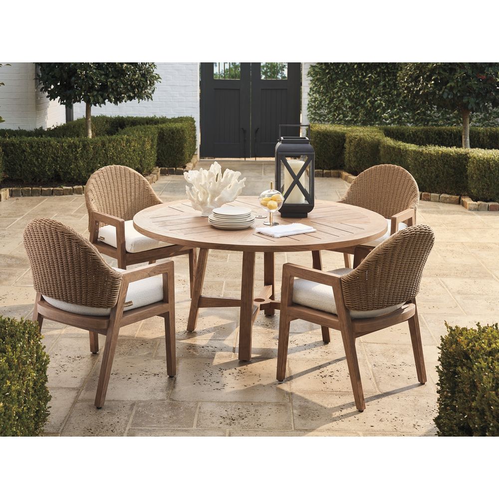 Outdoor Dining Tables Round Dining Table, Isle Of Palms
