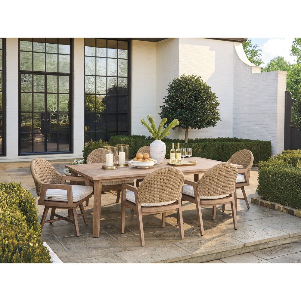 Outdoor Dining Tables Teak Rectangular Dining Table