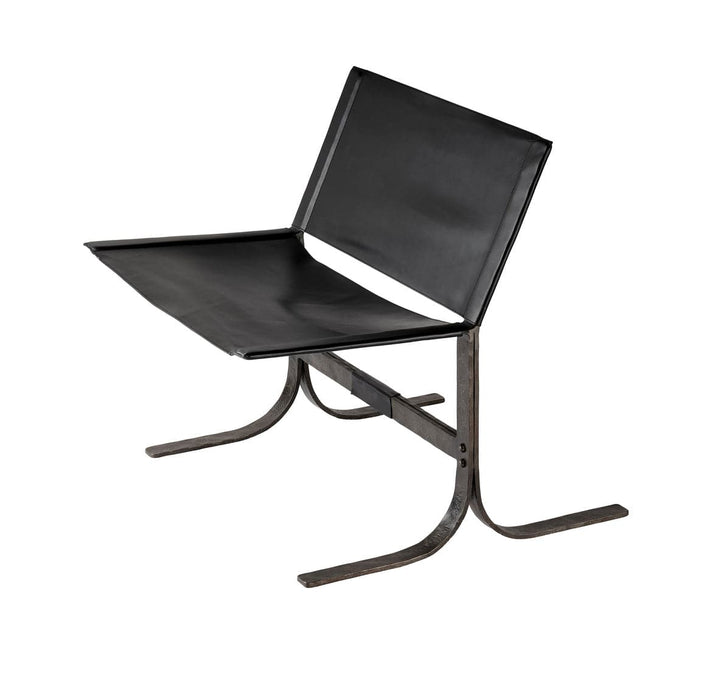 Alessa Sling Chair-Jamie Young-JAMIEYO-20ALES-CHBK-Lounge ChairsBlack-3-France and Son