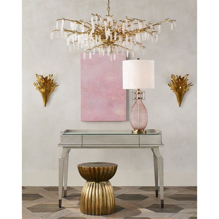 Forest Dawn Gold Chandelier