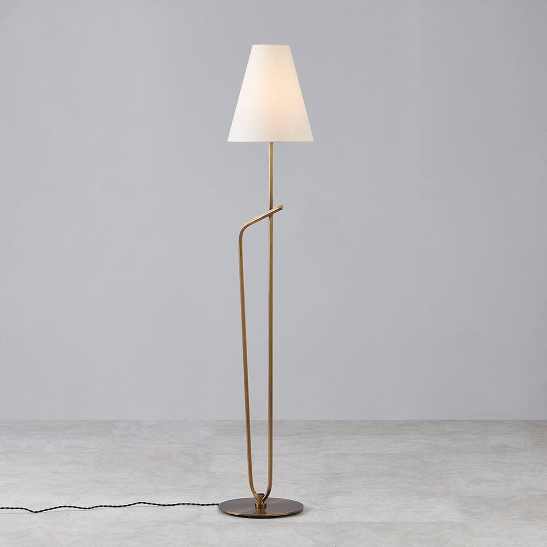 Pearce Floor Lamp-Troy Lighting-TROY-PFL7764-PBR-Floor Lamps-2-France and Son