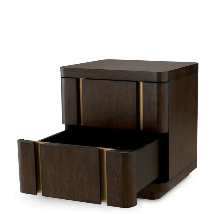 Nightstand Modesto S Mocha Oak Veneer - image 3
