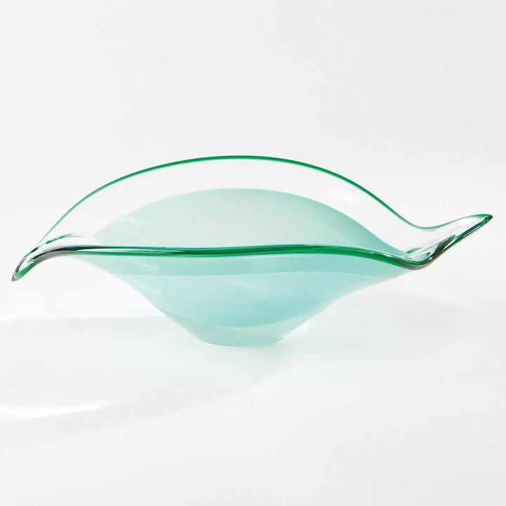 Bowls Bent Leaf Bowl-Celadon-Sm