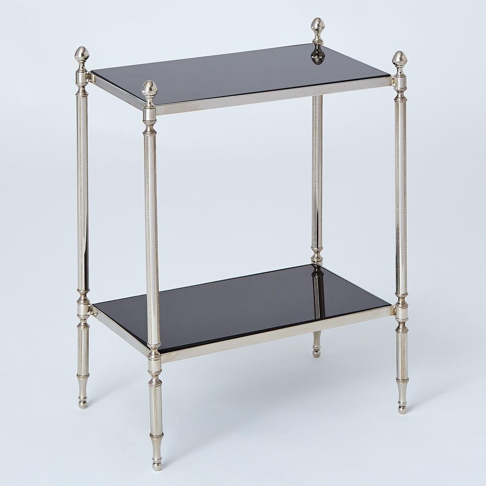 Side Tables Acorn Side Table-Nickel