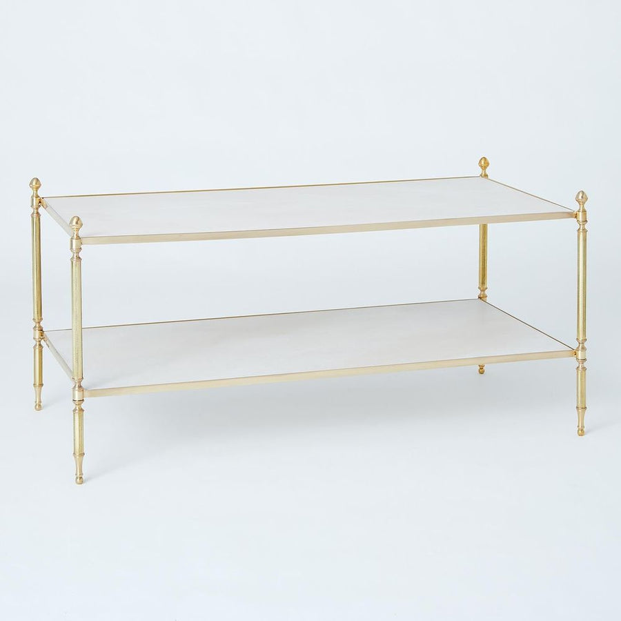 Coffee Tables Acorn Cocktail Table-Brass