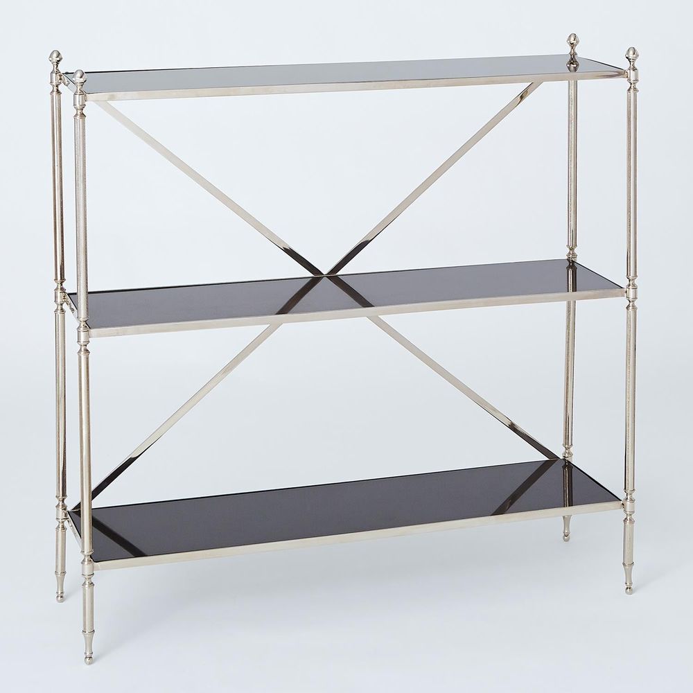 Bookcases & Etageres Acorn Open Shelf-Nickel