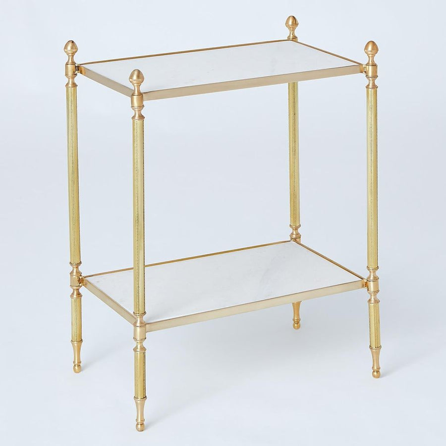 Side Tables Acorn Side Table-Brass