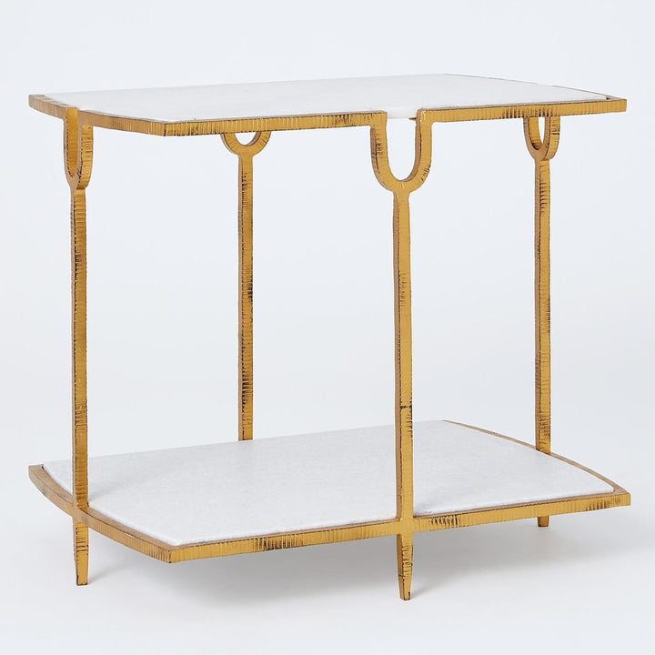 Side Tables Curve Side Table-Gold