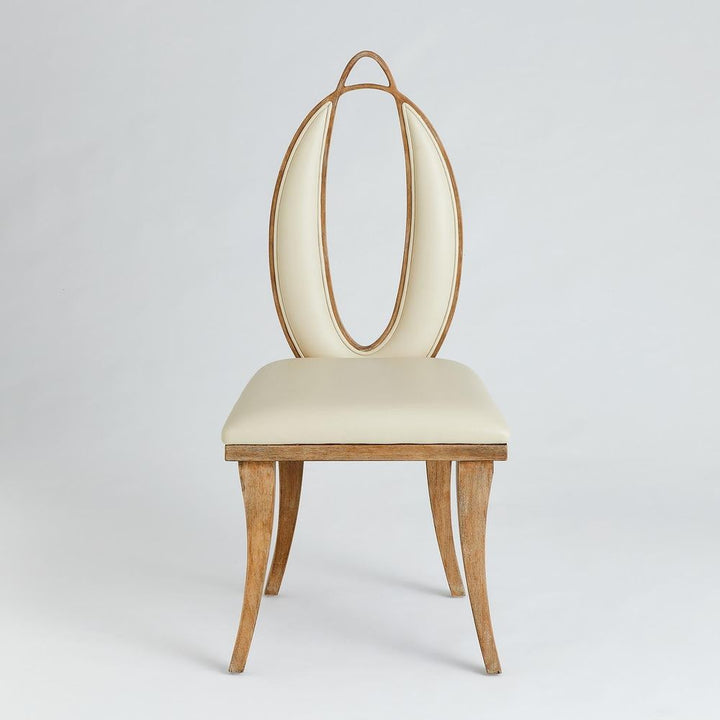 Dining Chairs Adelaide Chair-Beige Leather
