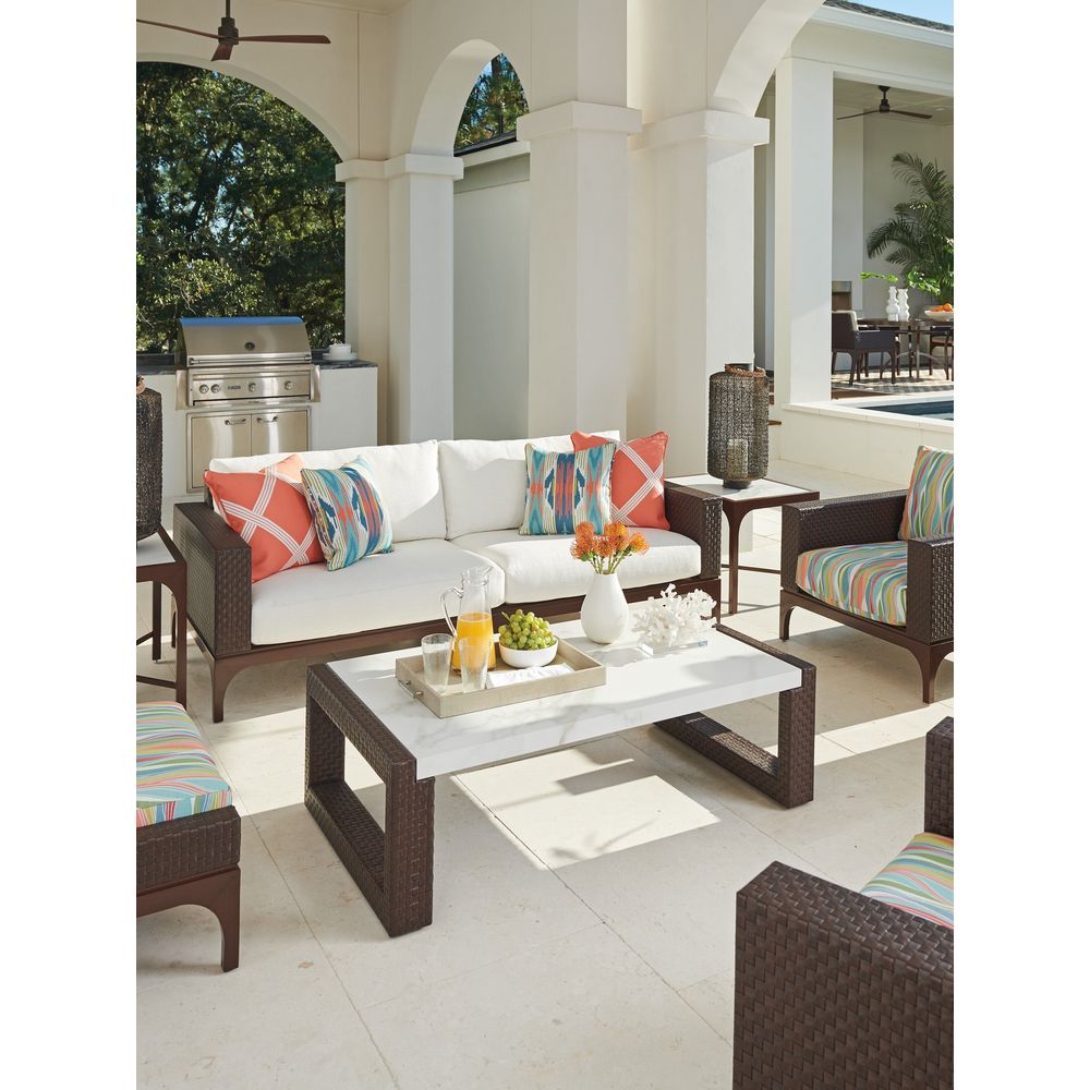 Outdoor Coffee Tables Rectangular Cocktail Table - 3420 Brown