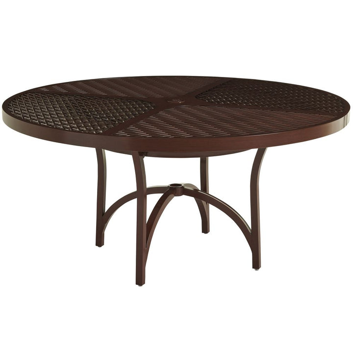 Outdoor Dining Tables Round Dining Table - Medium Brown