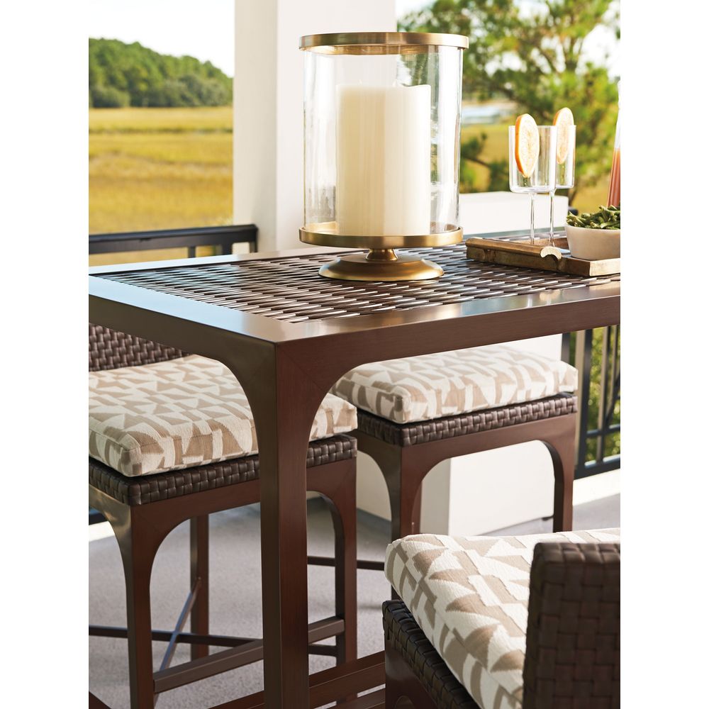 Outdoor Side Tables High/Low Bistro Table - 3420 Brown