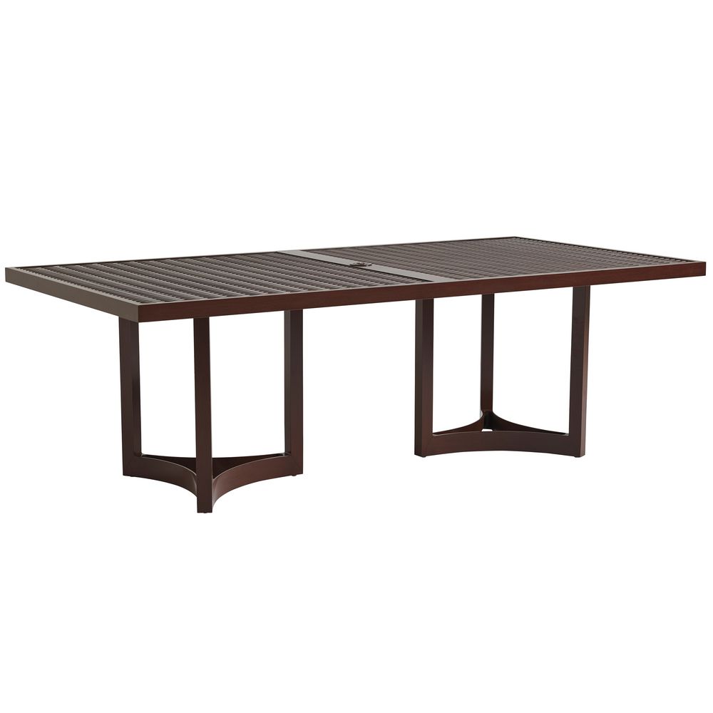 Outdoor Dining Tables Rectangular Dining Table - Medium Brown