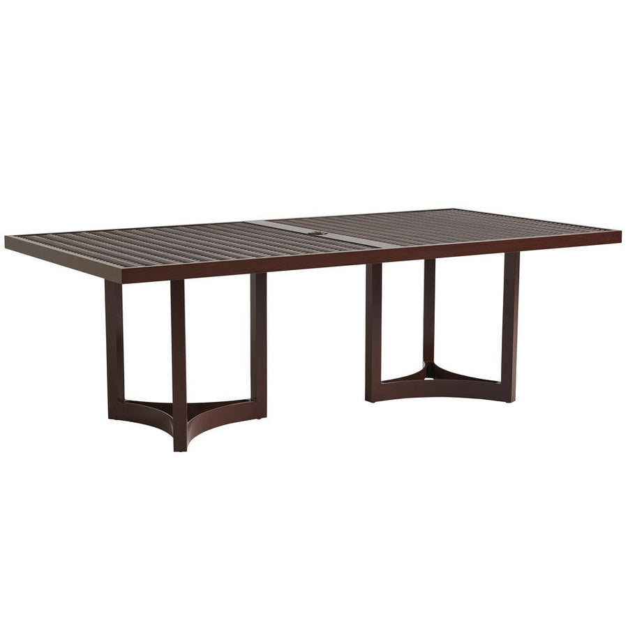 Outdoor Dining Tables Rectangular Dining Table - Medium Brown