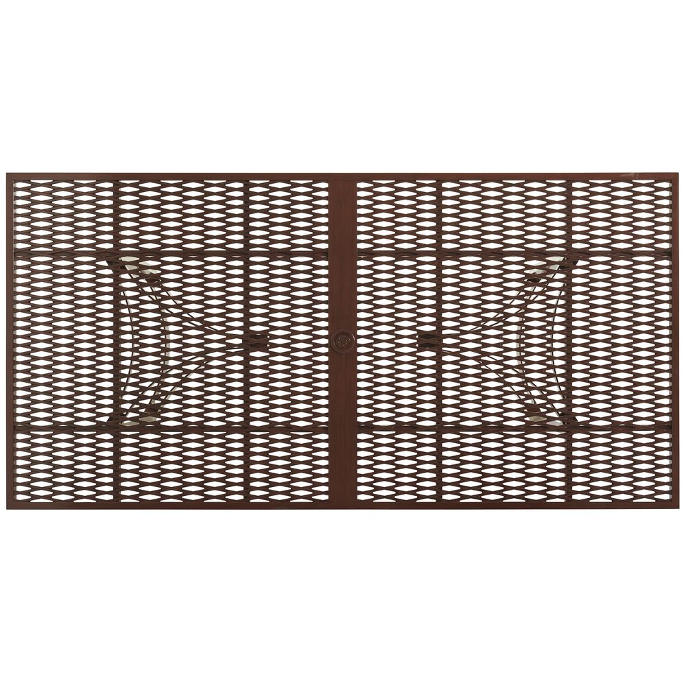 Outdoor Dining Tables Rectangular Dining Table - Medium Brown