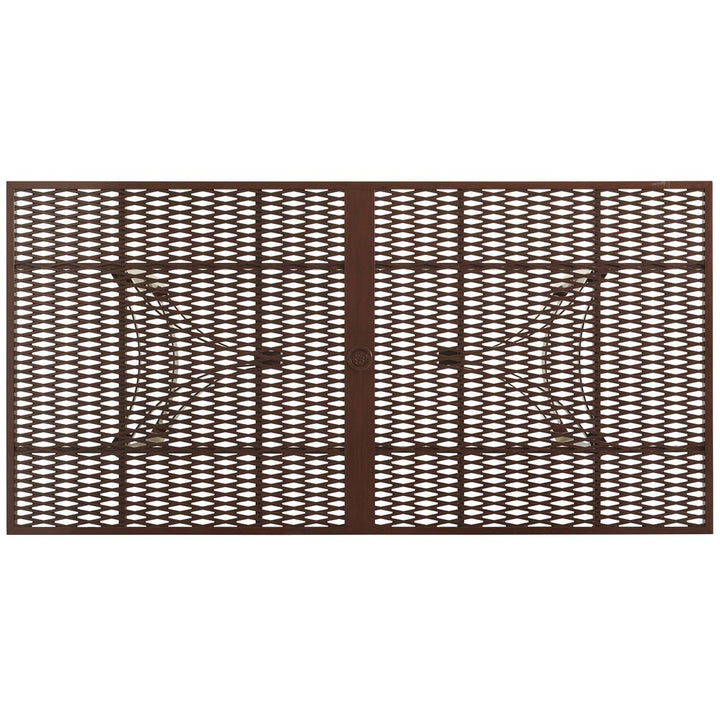 Outdoor Dining Tables Rectangular Dining Table - Medium Brown