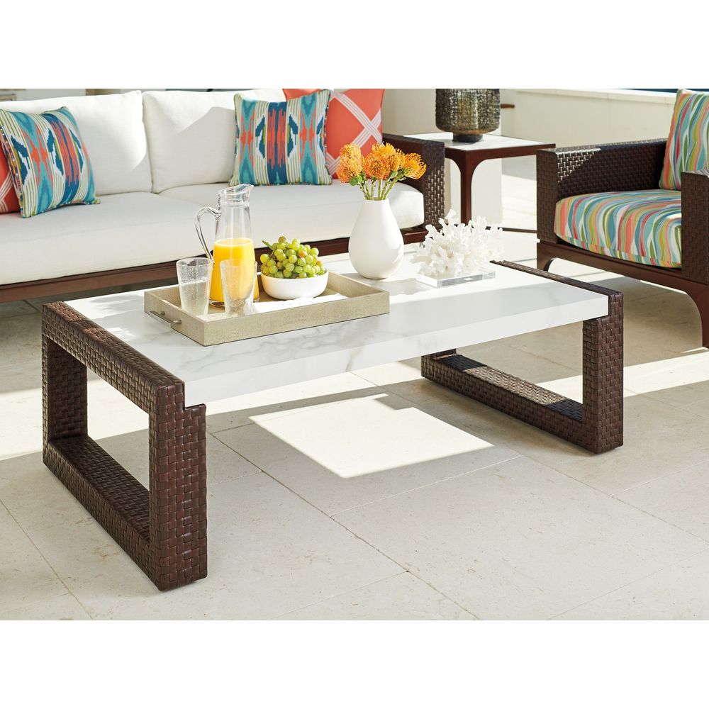 Outdoor Coffee Tables Rectangular Cocktail Table - 3420 Brown